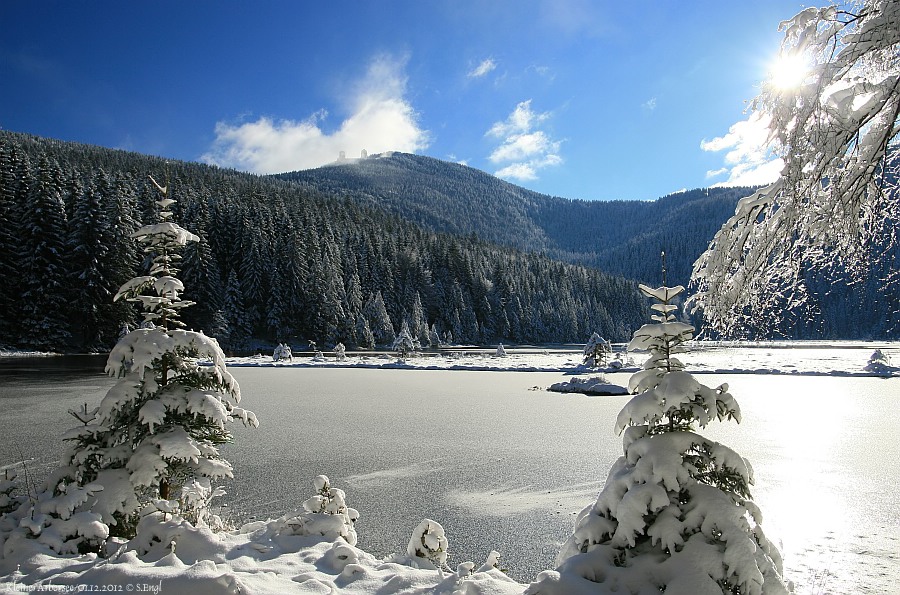 Kleiner Arbersee Winterstimmung