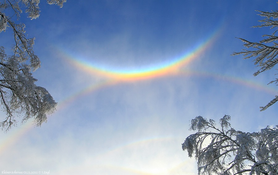 Zirkumzenitalbogen Halo Arbersee