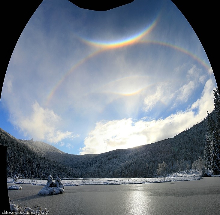 Halo Arbersee Panorama
