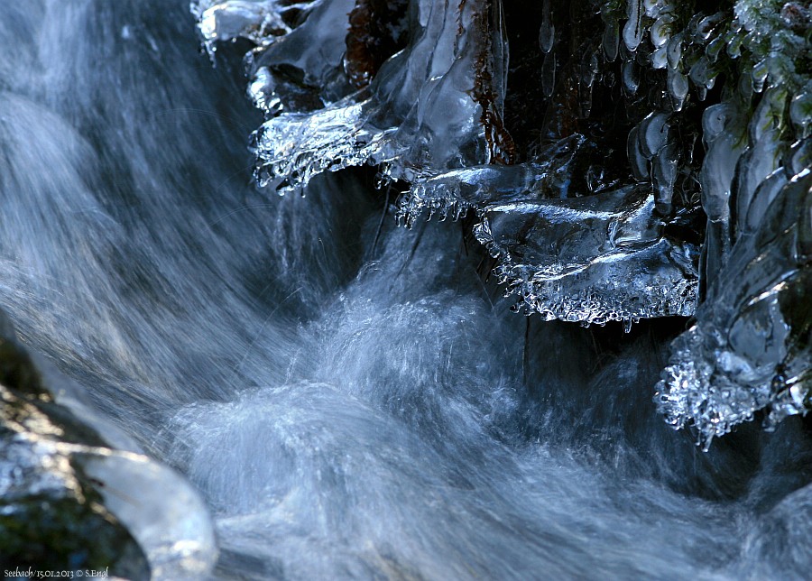 Wasser Eisformen