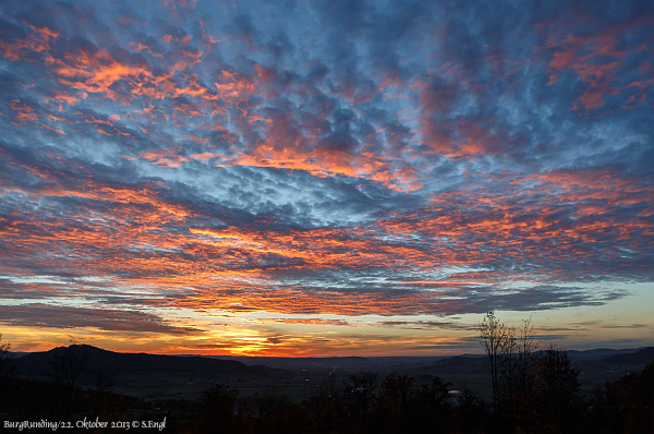 Runding Sonnenuntergang