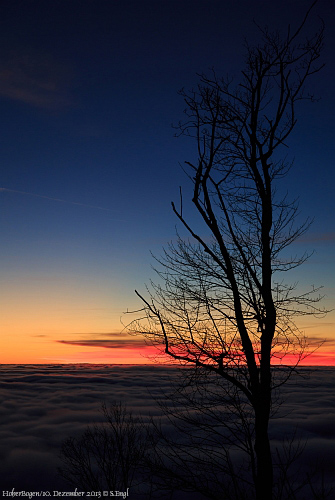 Abendstimmung Hochnebel